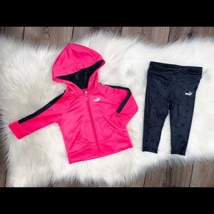 Like new baby girl Puma set